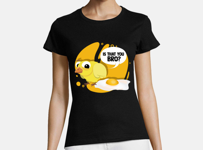 Camiseta es que tu hermano pollito y huevo | laTostadora