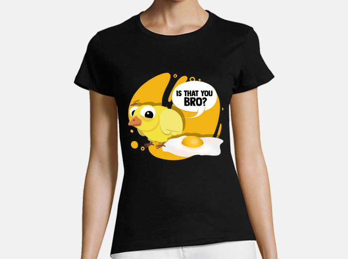 Camiseta es que tu hermano pollito y huevo | laTostadora Camiseta es que tu hermano pollito y huevo | laTostadora