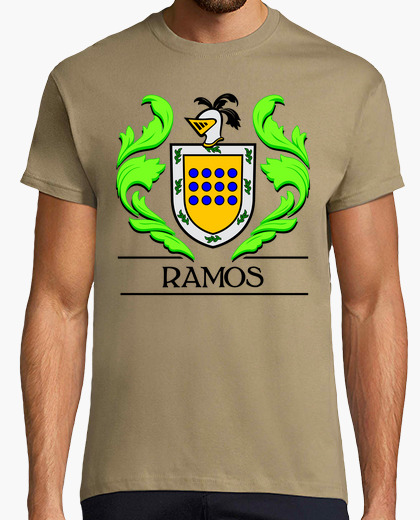 Camiseta Escudo Heráldico Del Apellido Ramos Latostadora 2998