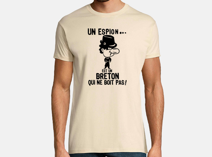 t shirt breton humoristique