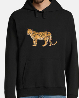 espressione di leopardo infastidito