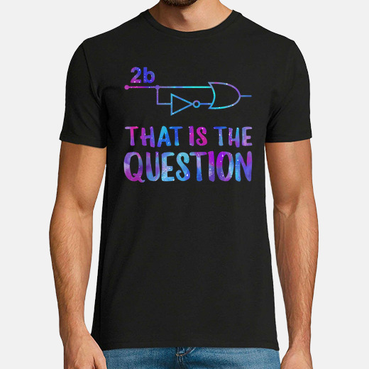 T-shirt essere o non essere maglietta divertente regalo di