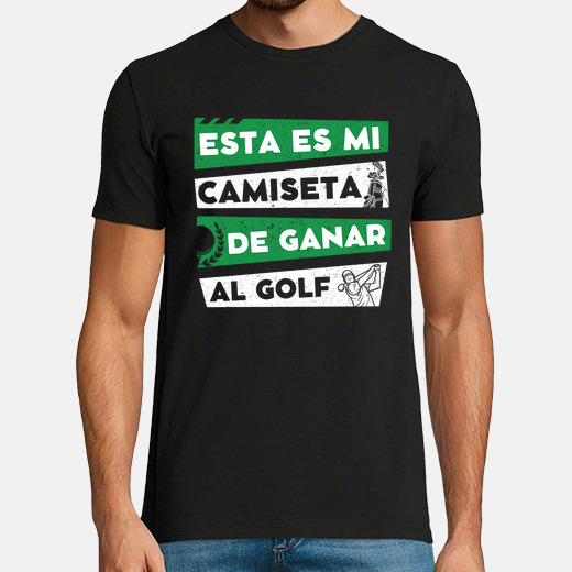 Playera esta es mi camiseta de ganar al golf laTostadora MΓ©xico