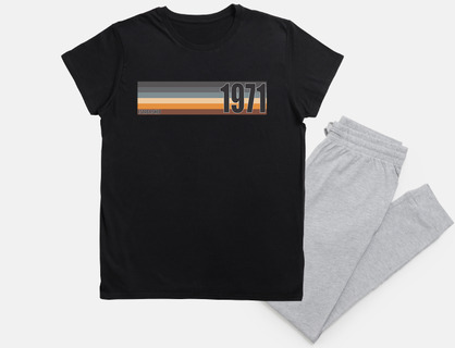 Established 1971 Birthday Retro Gift