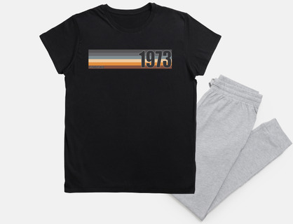 Established 1973 Birthday Retro Gift