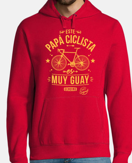 Este papá ciclista es muy guay