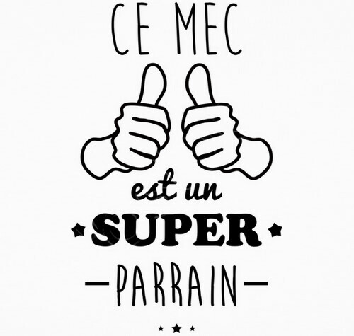 Tee shirt Ce mec est un super parrain cadeau parra Tee shirt Ce mec est un super parrain cadeau parra