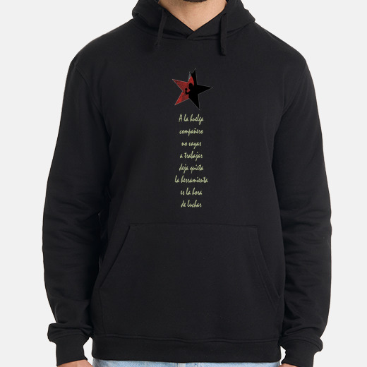Sudadera Estrella Anarkista 3 Latostadora