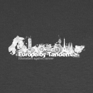 T-shirt Europa in tandem bianco 1