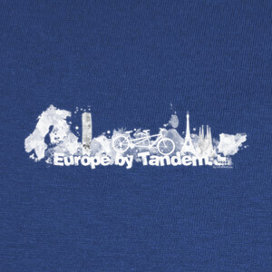 T-shirt Europa in tandem bianco 2