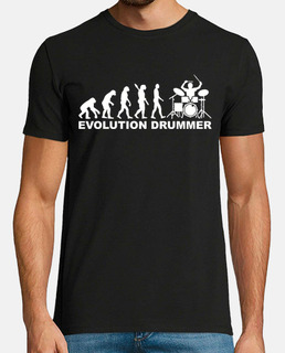 evolución del baterista