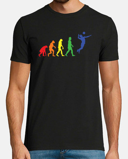evolución del voleibol de colores