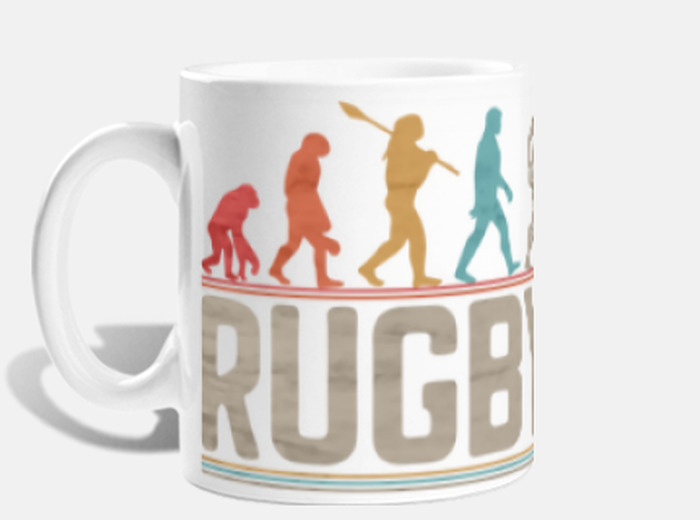 Mug je peux pas j'ai rugby - cadeau humour anniversaire drôle pour rug