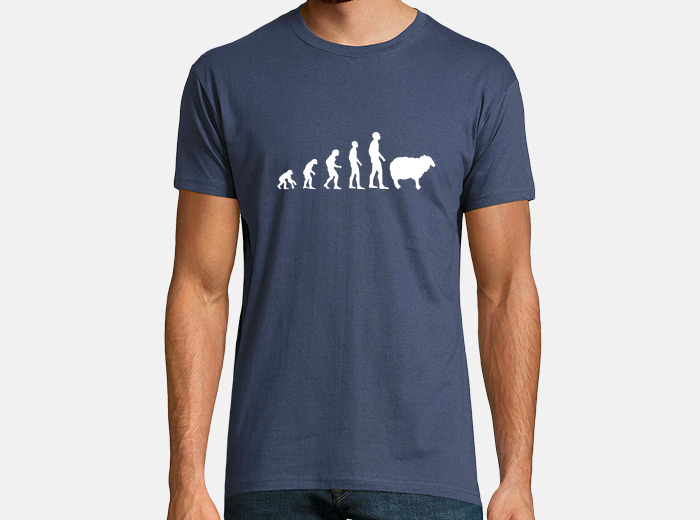 T-shirt homme manches longues Evolution Mouton