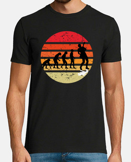 Evolution of mankind GUITARIST T-shirt PREMIUM homme