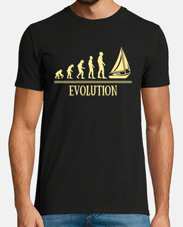 evoluzione barca a vela uomo umorismo b