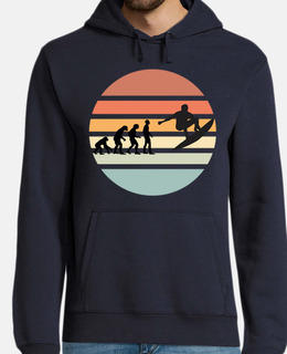 evoluzione surf felpa con cappuccio uomo