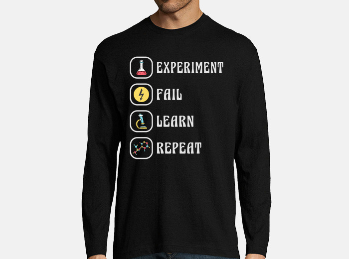 Expérience de chimie avec science physique' T-shirt Homme