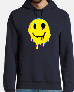 faccina sorridente fusa felice stampa lsd psichedelico prodotto da viaggio divertente