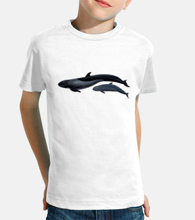 falso killer whale t-shirt bambino