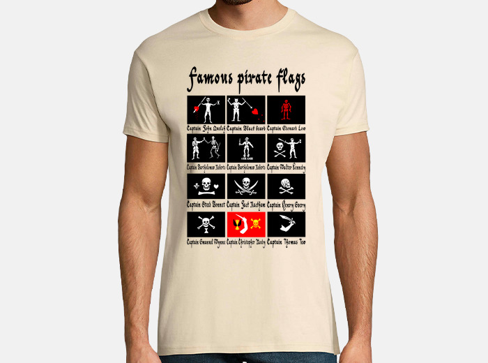 Pirate Flags T-shirt