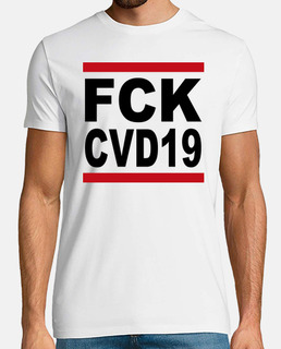 FCK COVID19 COVID unisex blanca