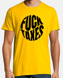 fck tax t-shirt gialla