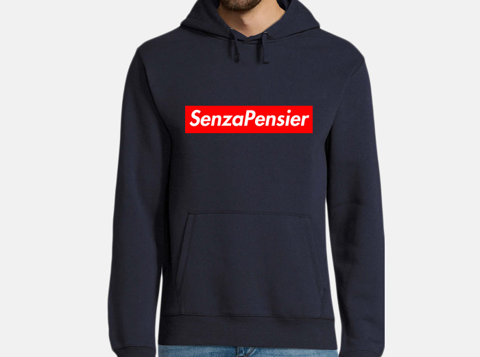 Felpa supreme senza cappuccio hotsell