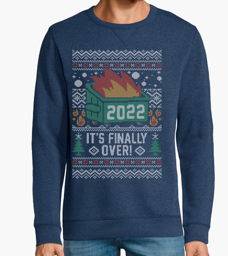 Felpa il 2022 è over maglione di christmas