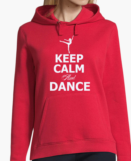 Felpa keep calm and la danza