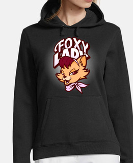 felpa nera foxy lady