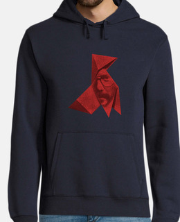 felpa rossa con papillon