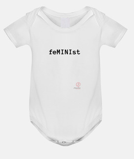 feMINIst - Body bebé, blanco