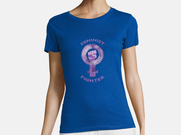 Camiseta feminist fighter mujer manga corta laTostadora