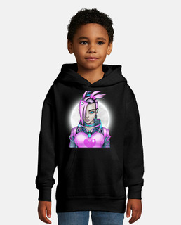 Femme Cyberpunk Lune cadeau