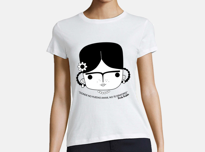 tee shirt frida kahlo femme