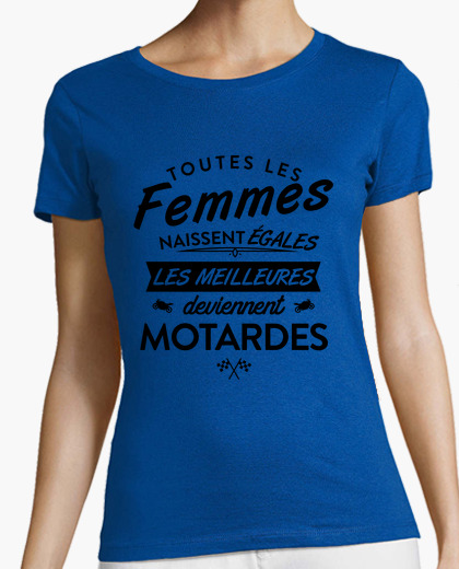 Tee Shirt Femme Motarde Tostadora