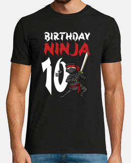 fête d&#39;anniversaire 10 ans anniversaire de ninja japonais