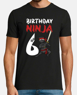 fête d&#39;anniversaire 6 ans anniversaire de ninja japonais