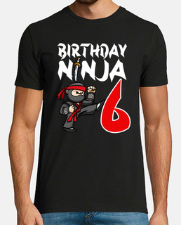 fête d&#39;anniversaire 6 ans anniversaire de ninja japonais