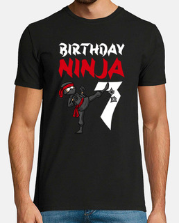 fête d&#39;anniversaire 7 ans anniversaire de ninja japonais