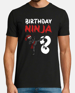 fête d&#39;anniversaire 8 ans anniversaire de ninja japonais