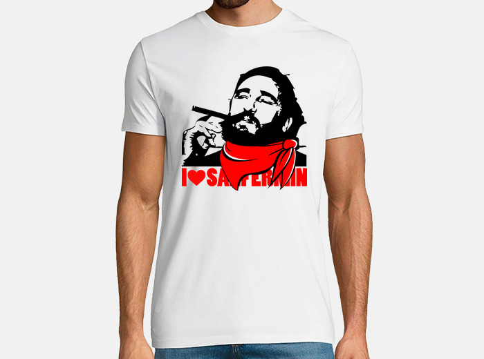 Fidel castro san fermin t shirt tostadora