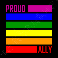 Drapeau Allié LGBT