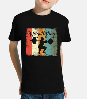Fitness Weightlifting Retro