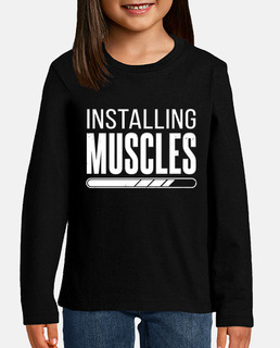 Fitness Workout Saying Muscles Strength