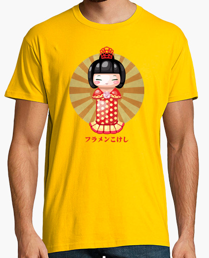 Flamenkokeshi guy t-shirt
