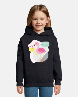 flamingo hello summer - sweat fille
