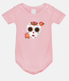 Flat sugar skull 1