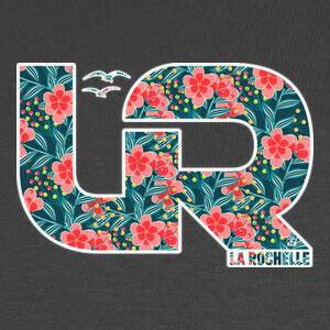 Tee-shirts La Rochelle Vieux Port Fleurs